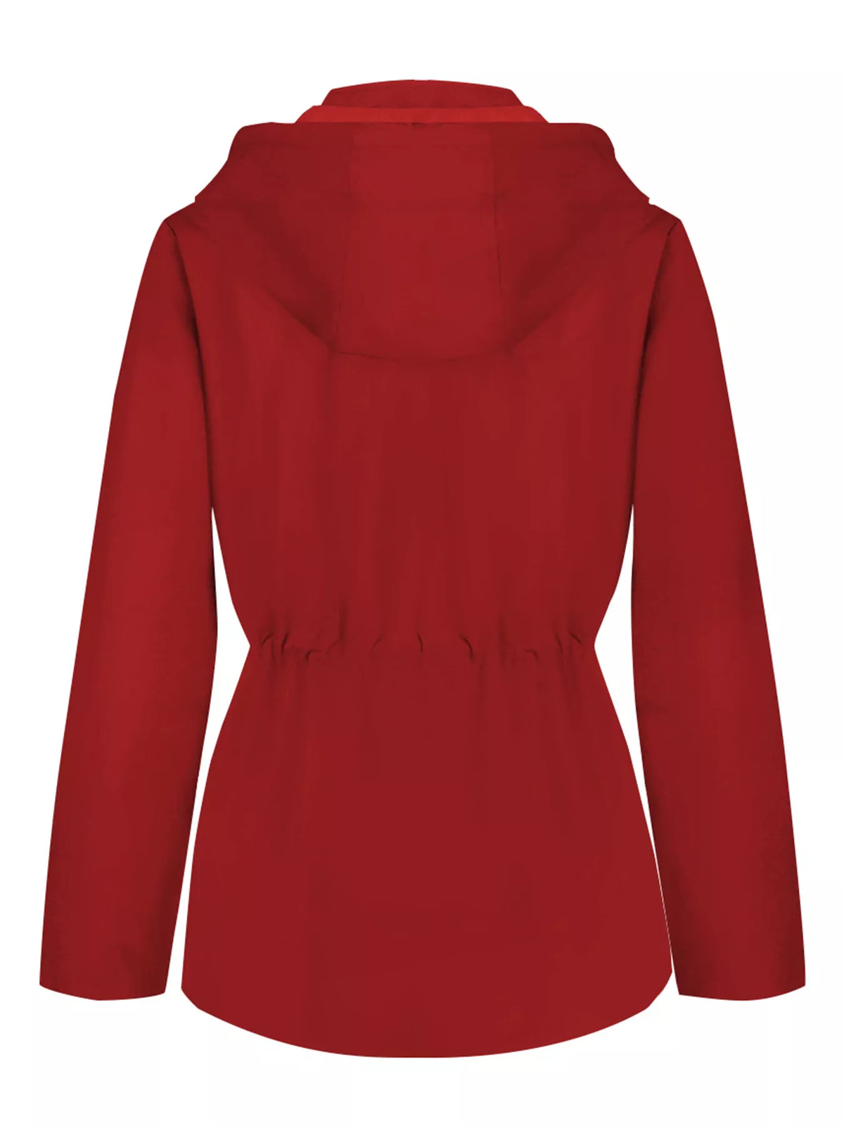 Zip Up Waterproof Hooded Outerwear - Lilixa.store