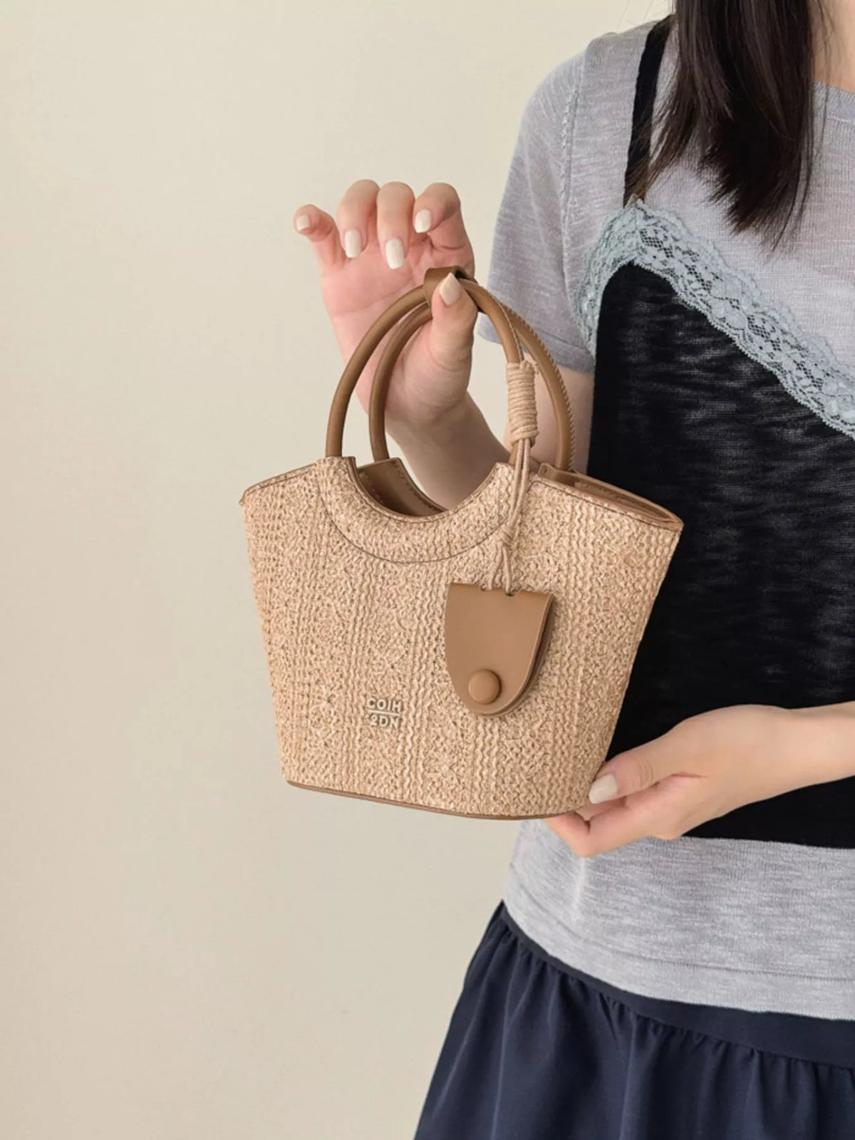 Top Handle Crossbody Bag