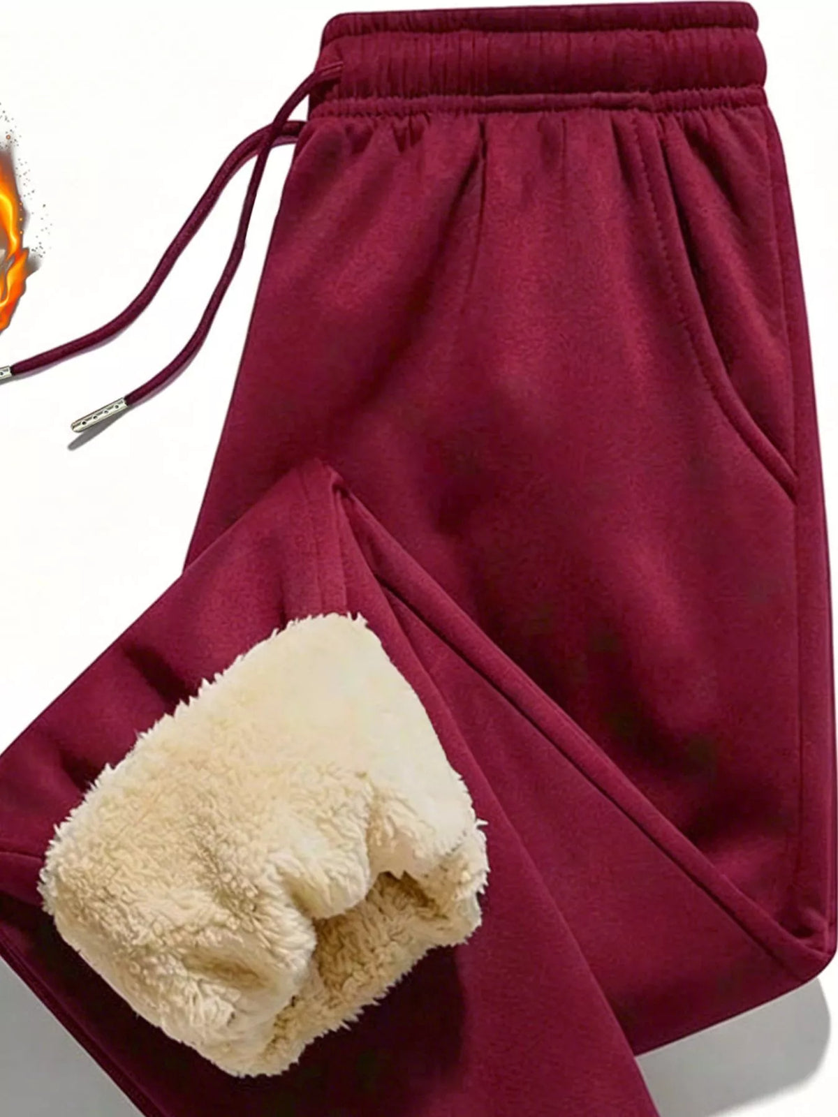 Fleece-Lined Thermal Pants