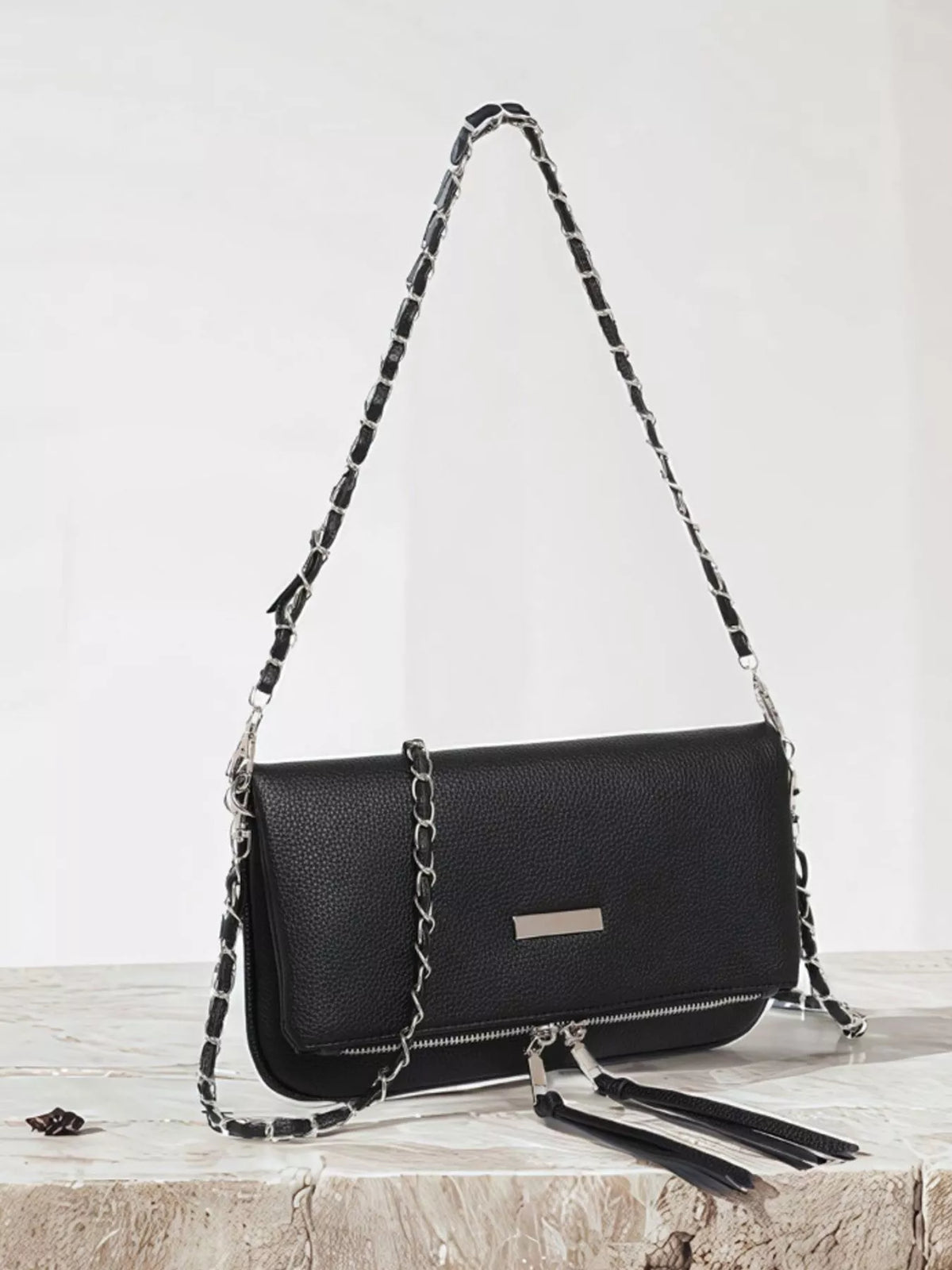 Chain Strap Shoulder Bag - Lilixa.store