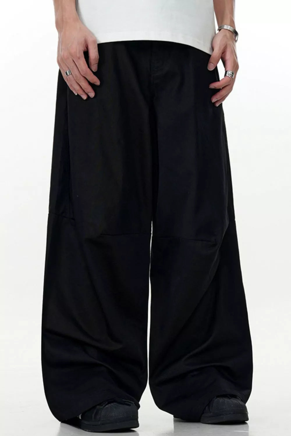 Men's Wide Leg Casual Pants, view 5