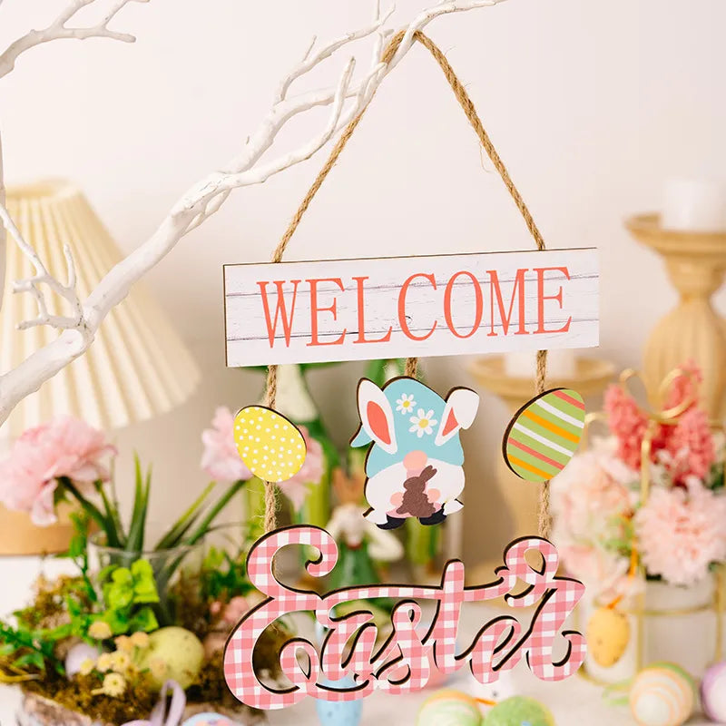Easter Wooden Hanging Widget - Lilixa.store
