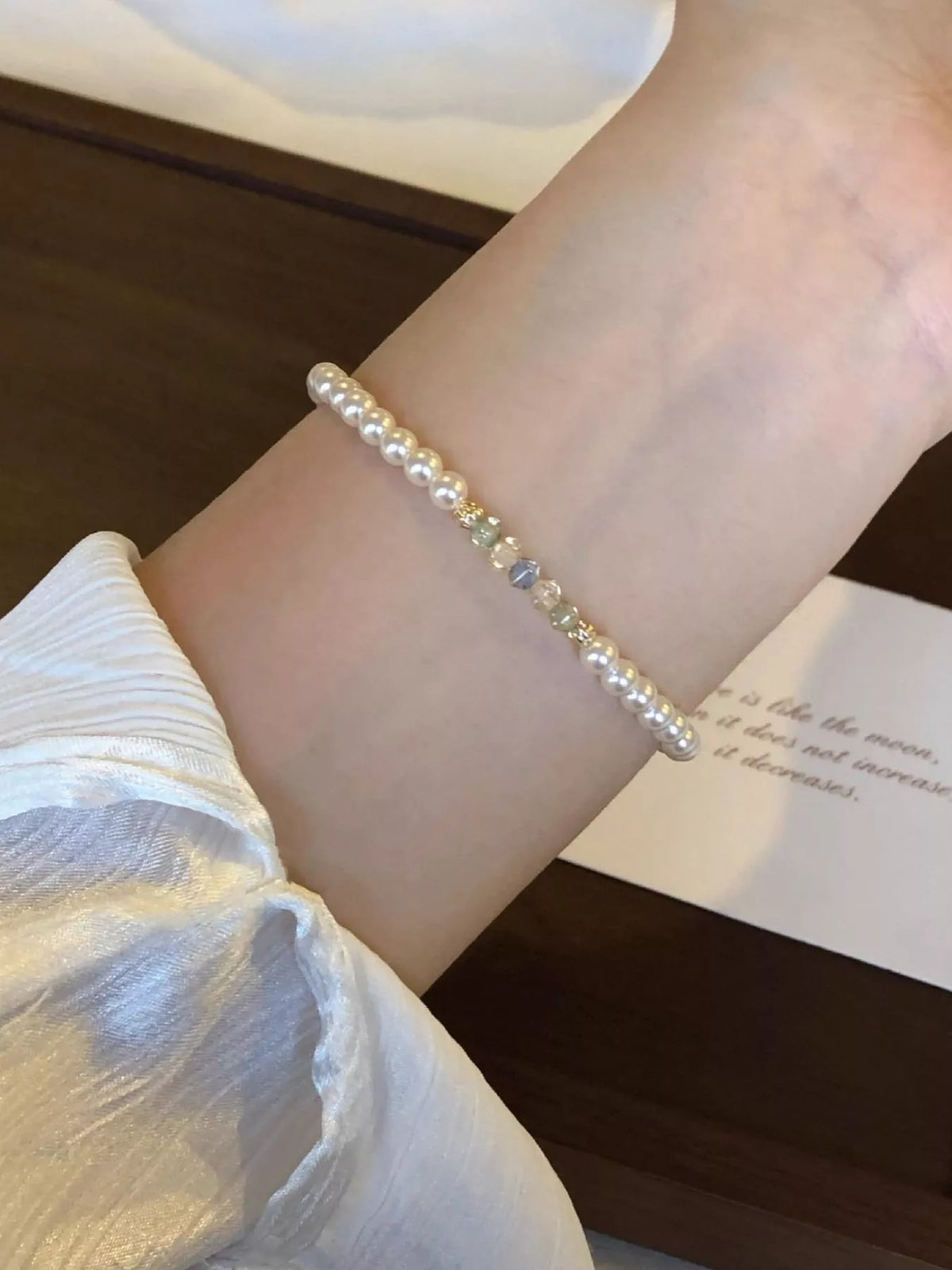 18K Gold-Plated Pearl Bracelet - Lilixa.store