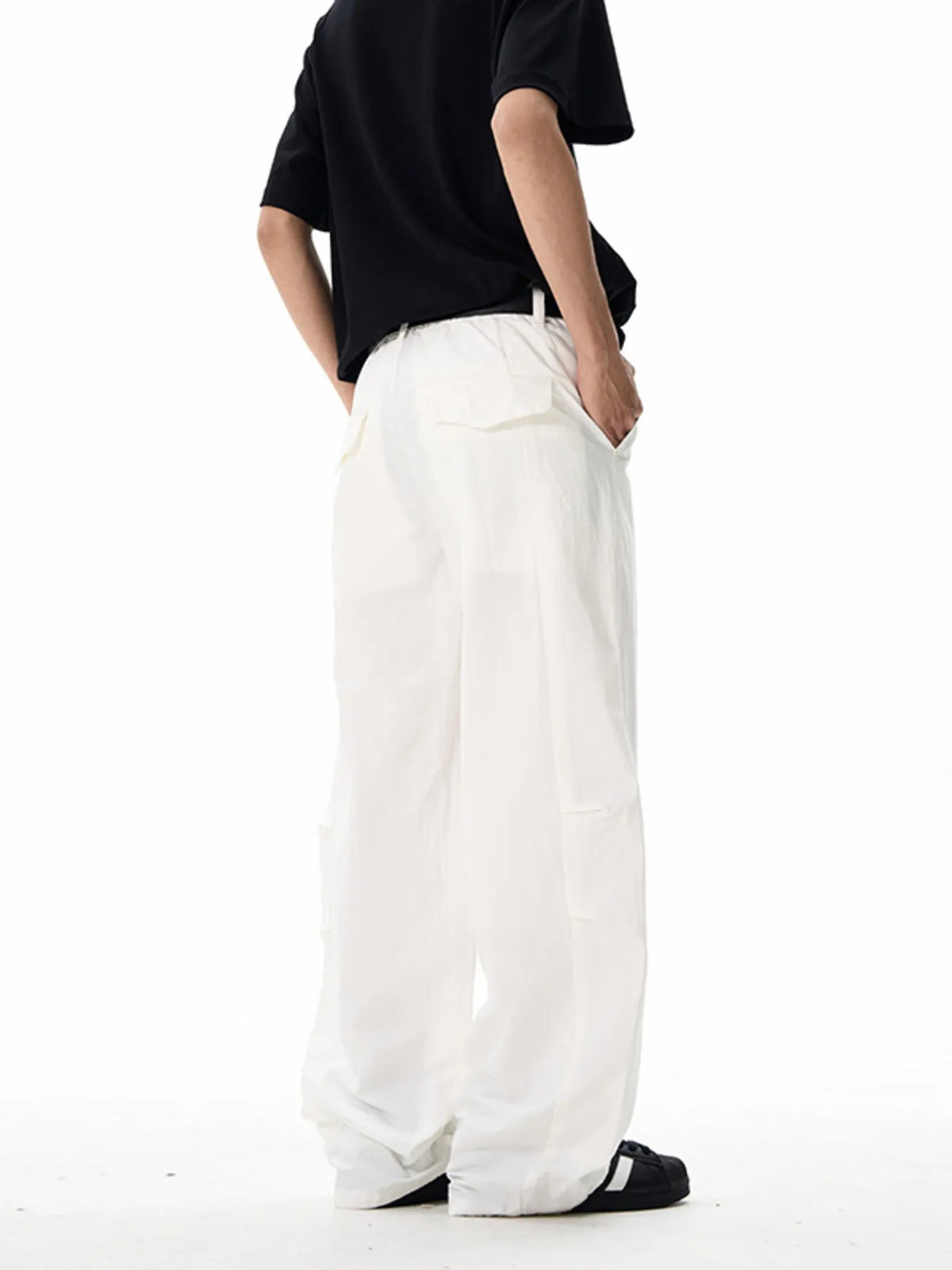 Men's Wide Leg Pants, view 3