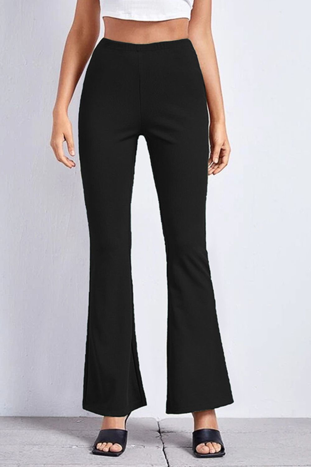 High Rise Flare Pants - Lilixa.store