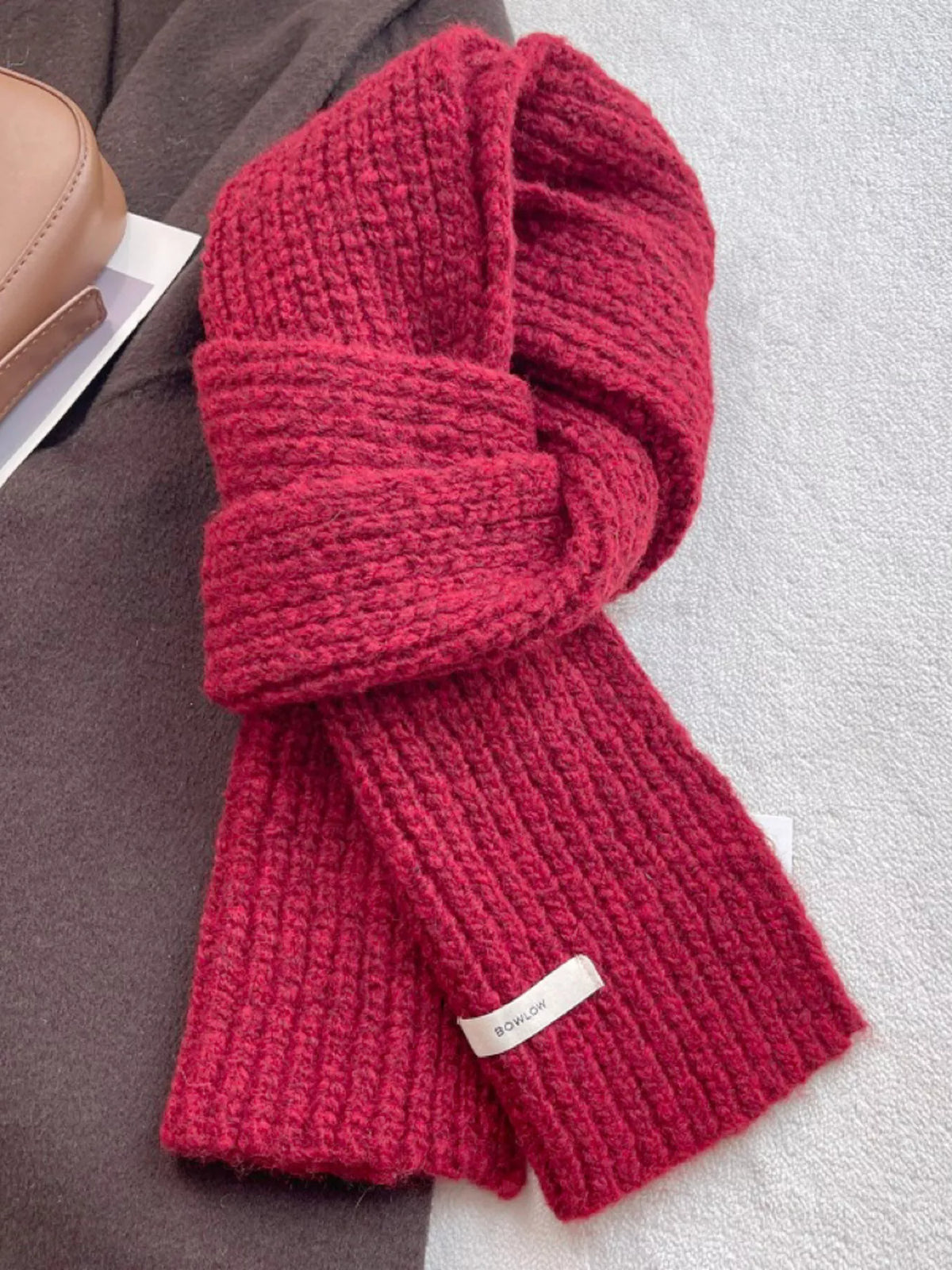 Cozy Knitted Winter Scarf - Lilixa.store
