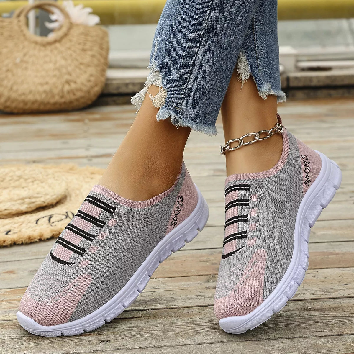 Round Toe Slip-Ons - Lilixa.store