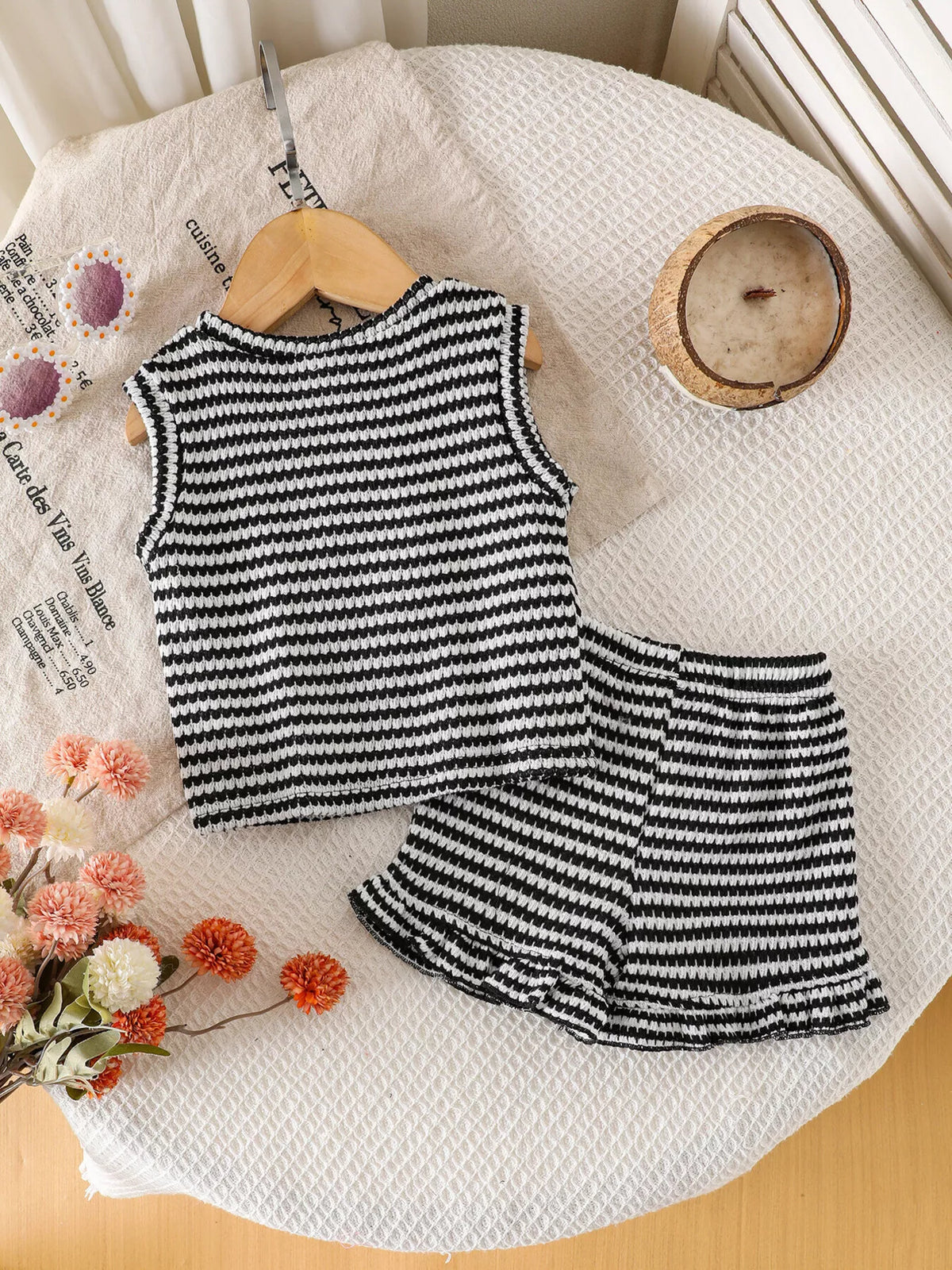 Children's Striped Tank and Shorts Set - Lilixa.store