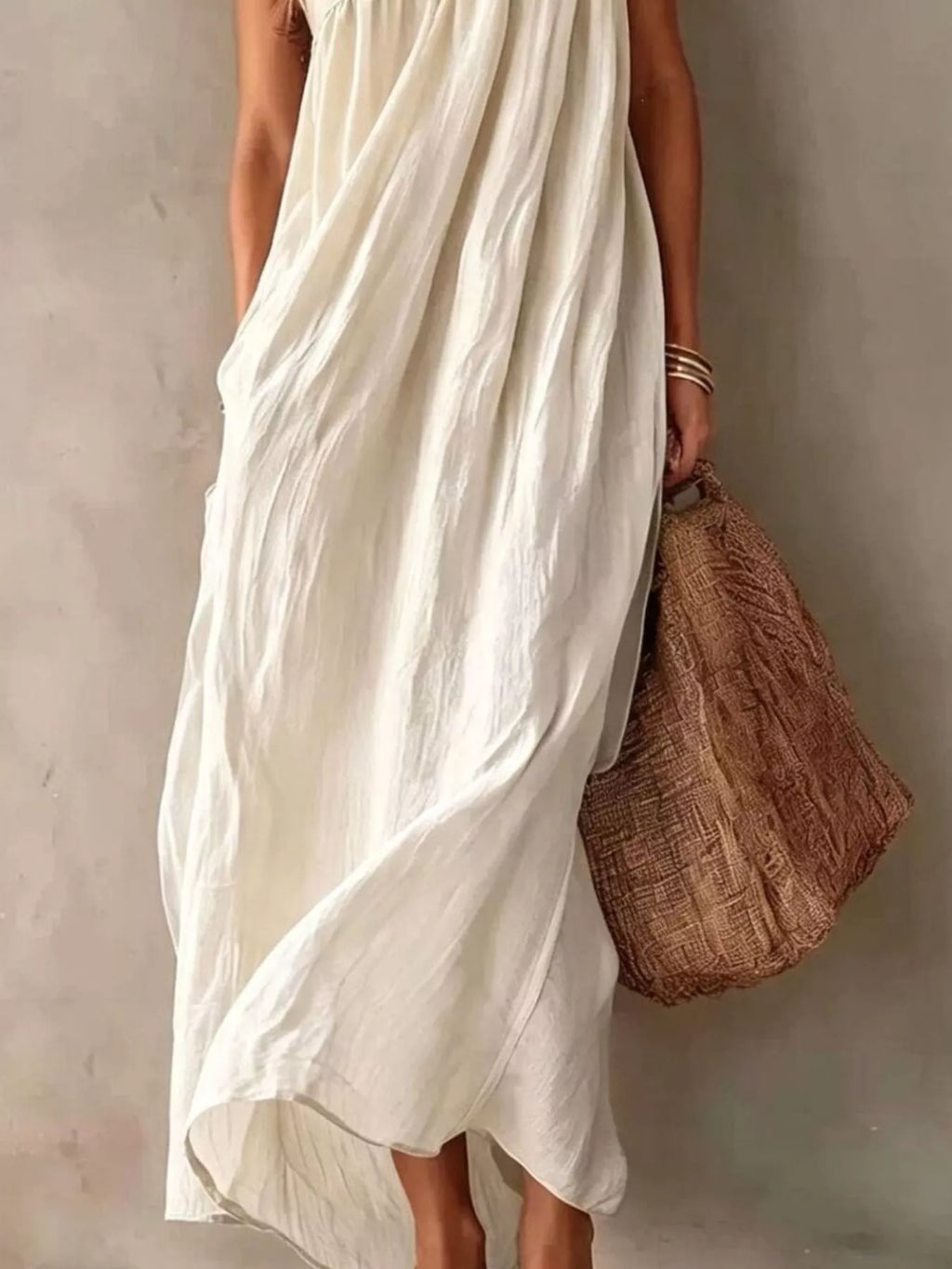Full Size One-Shoulder Maxi Dress Plus Size - Lilixa.store