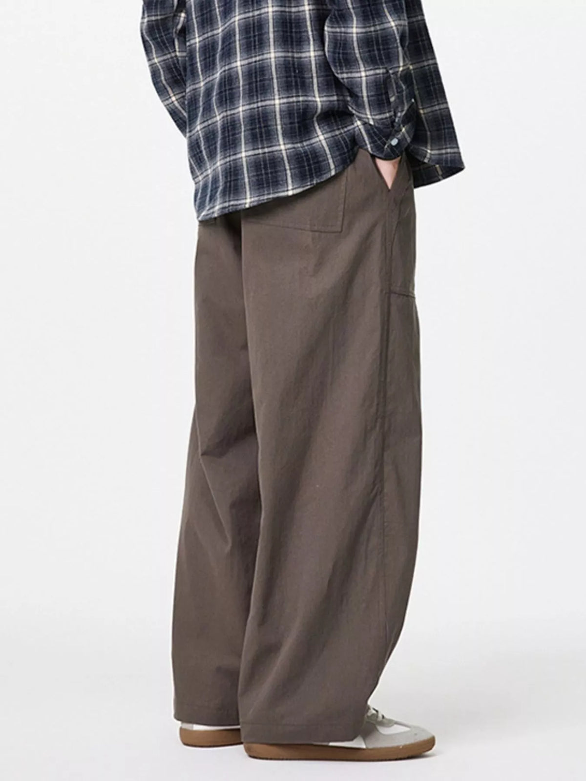 Men's Wide Leg Cargo Pants, view 7