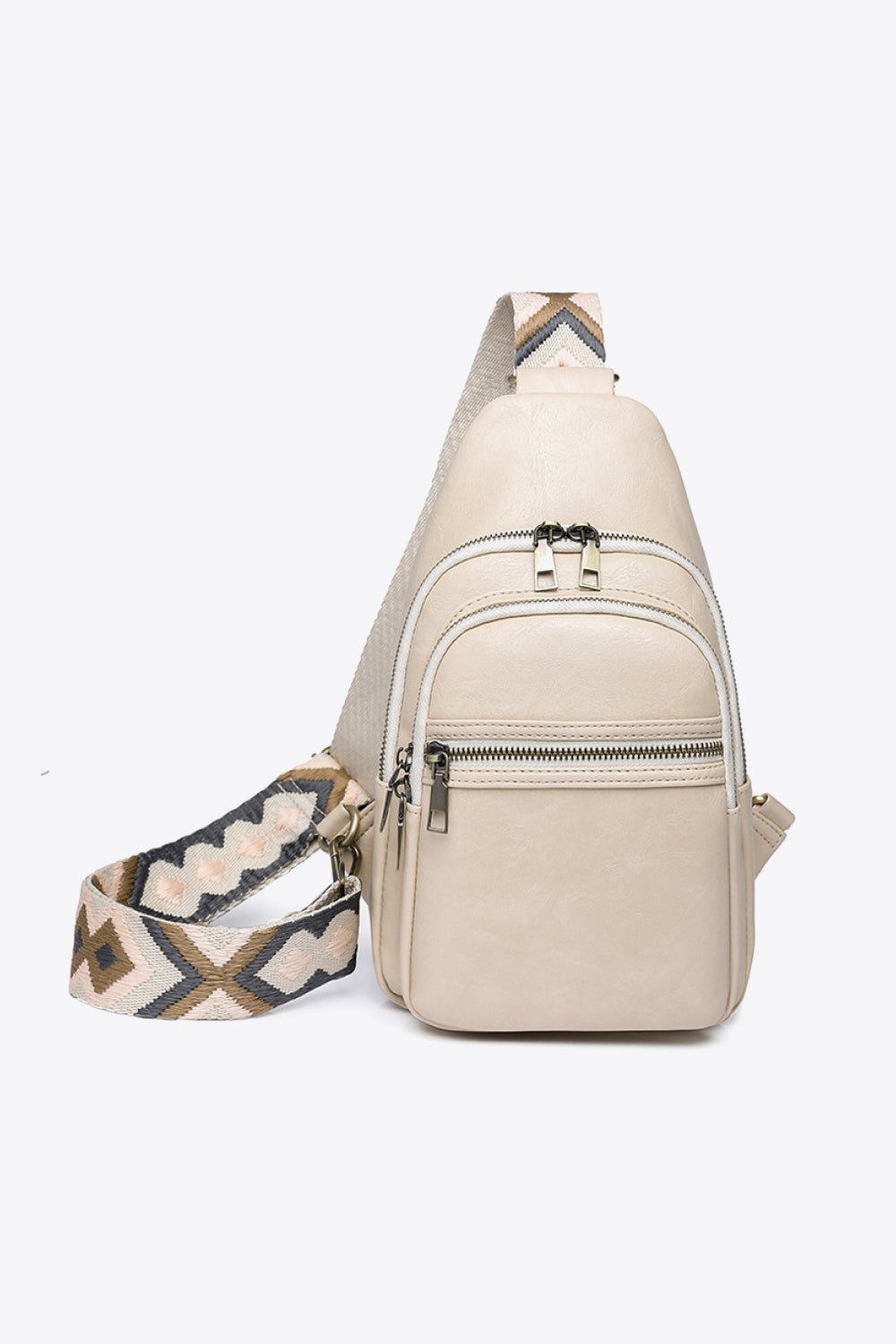 Adored It's Your Time PU Leather Sling Bag - Lilixa.store