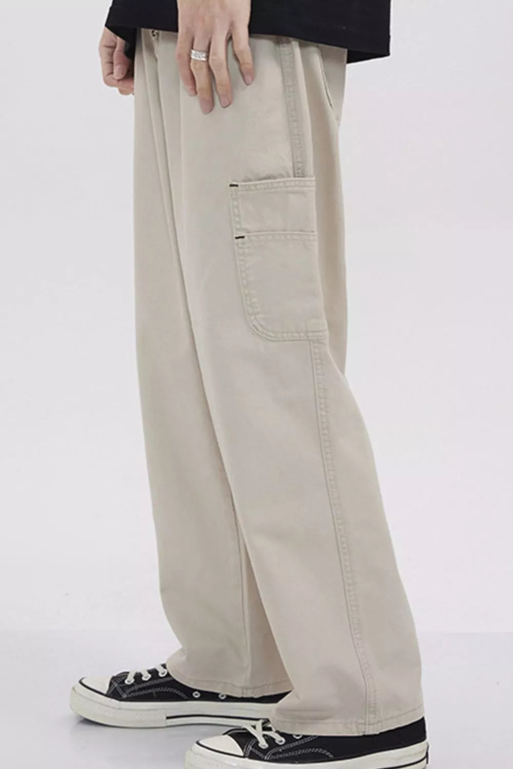 Men's Full Size Loose Fit Cargo Pants Plus Size