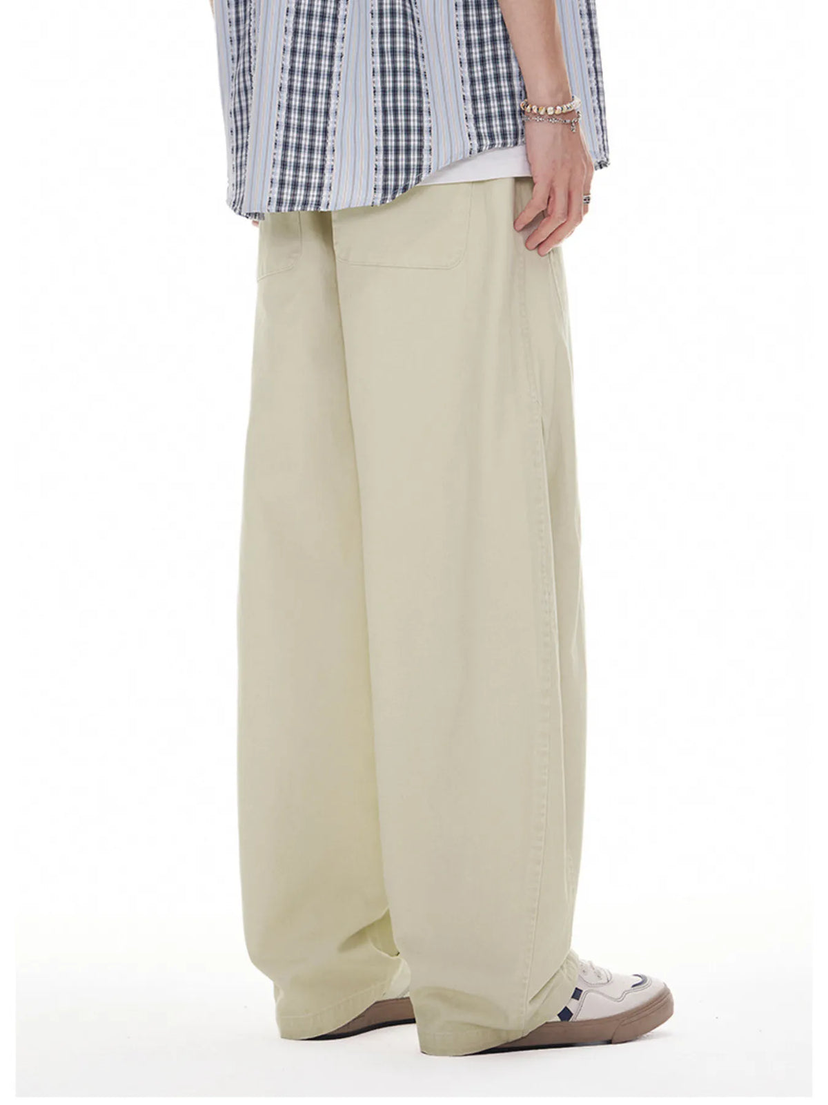 Men's Wide Leg Casual Pants, view 4