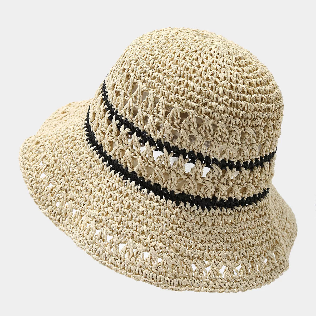 Straw Woven Bucket Hat - Lilixa.store