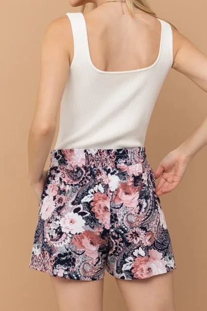 And The Why Wrinkle-free Stretchy Cooling Fabric Shorts