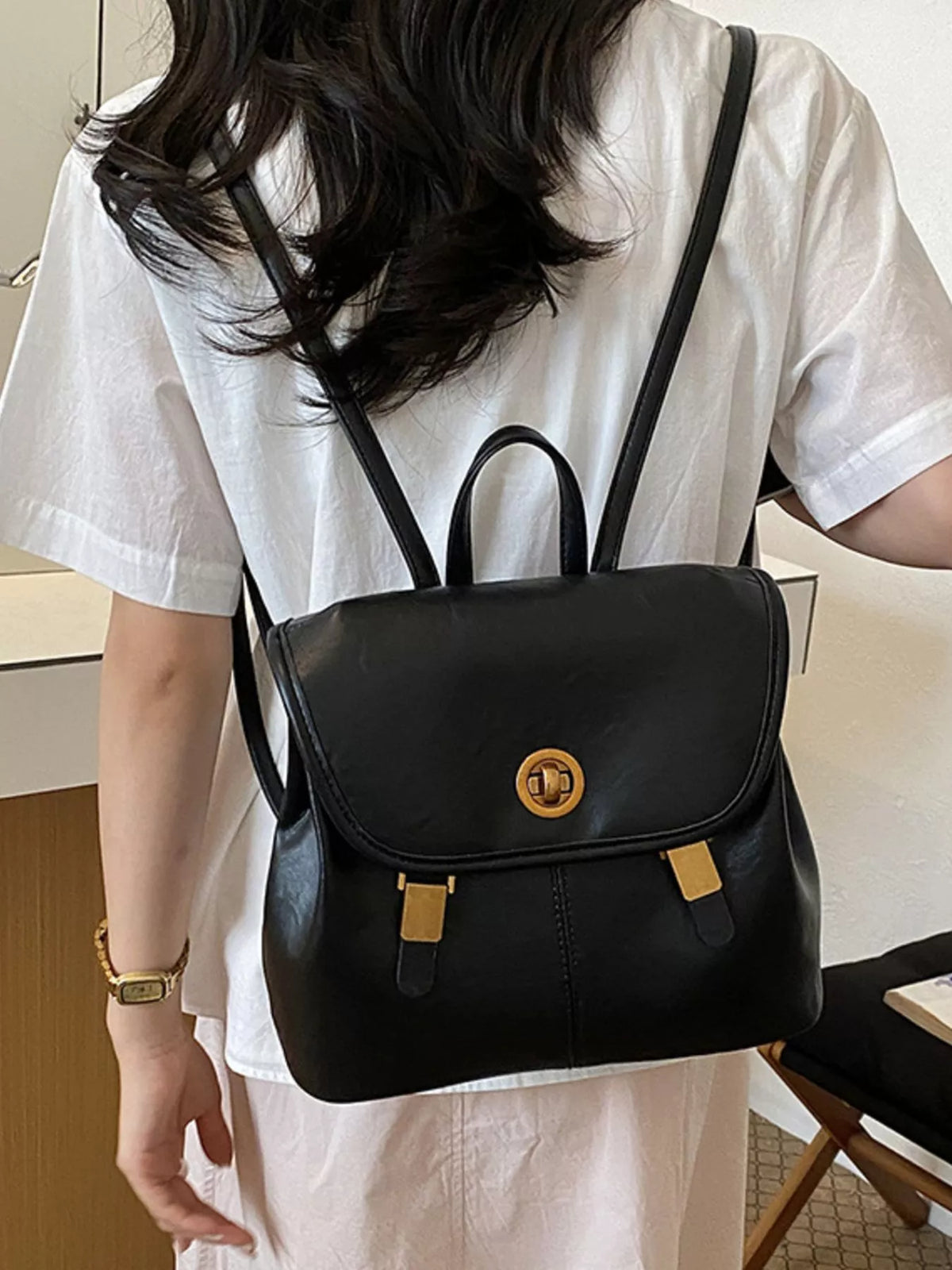 PU Leather Backpack Bag - Lilixa.store