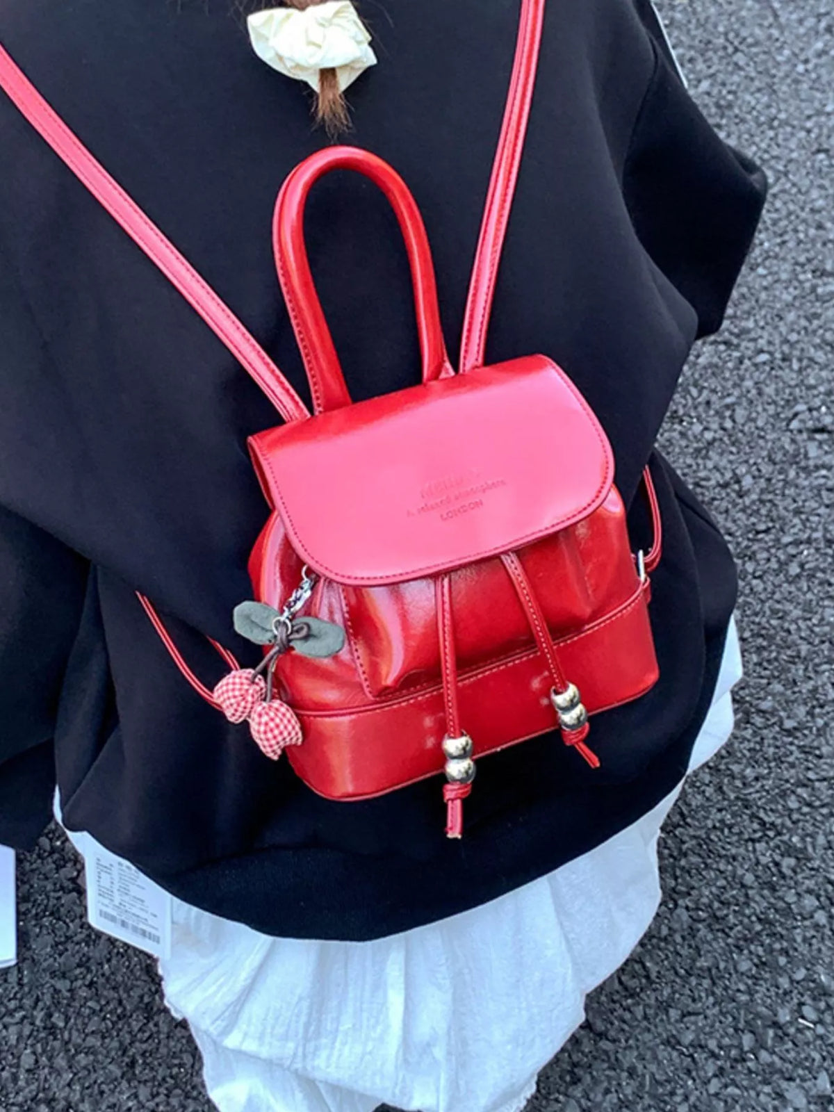 PU Leather Mini Backpack Bag - Lilixa.store