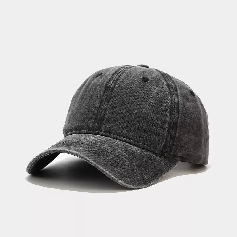 Vintage Washed Cotton Baseball Cap - Lilixa.store