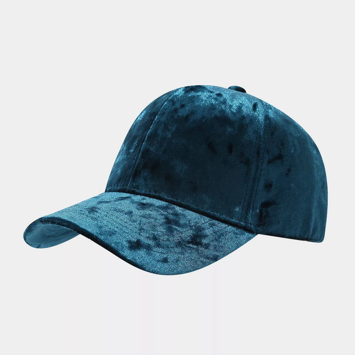 Velvet Adjustable Baseball Cap - Lilixa.store