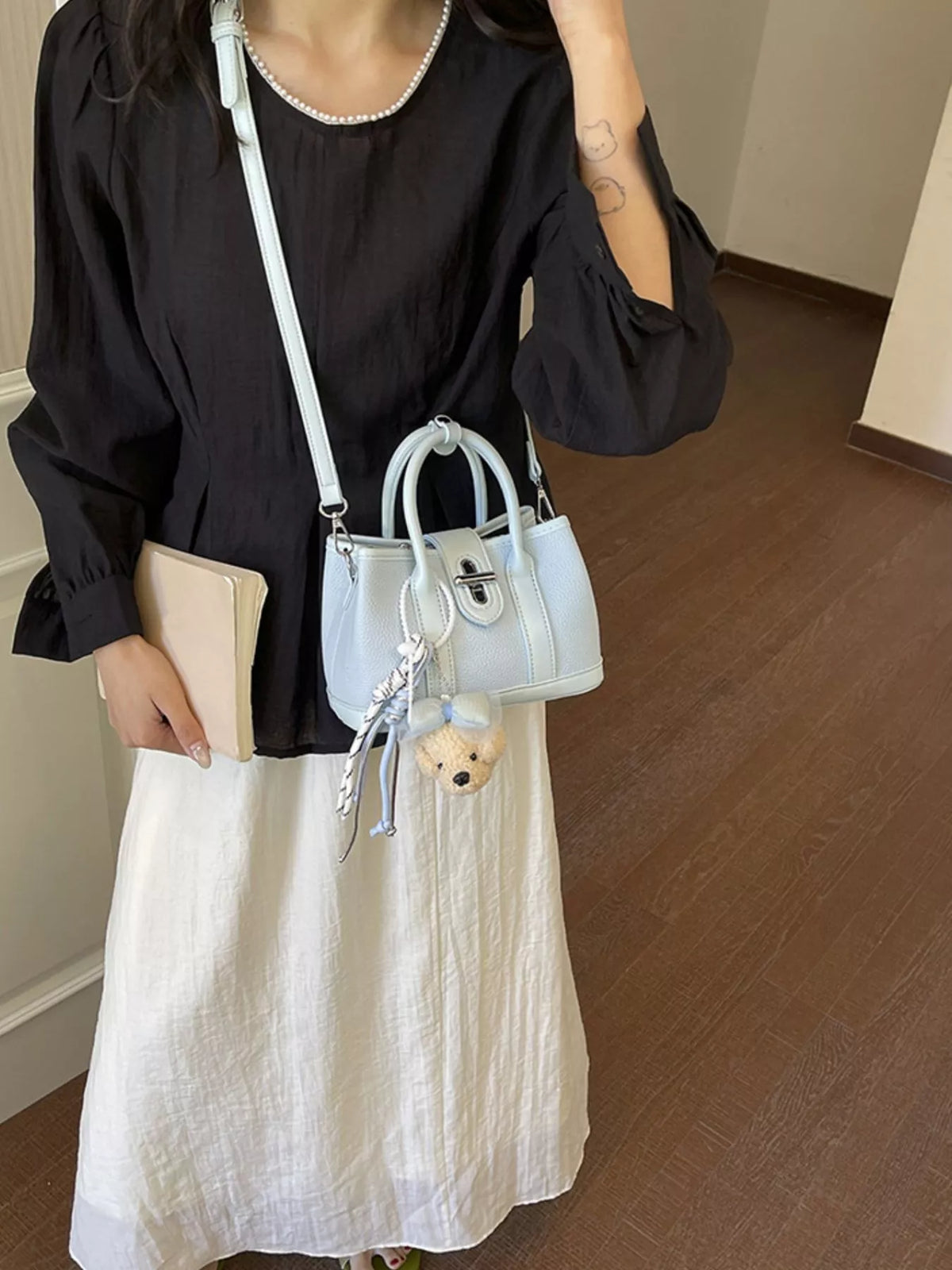 Top Handle Crossbody Bag
