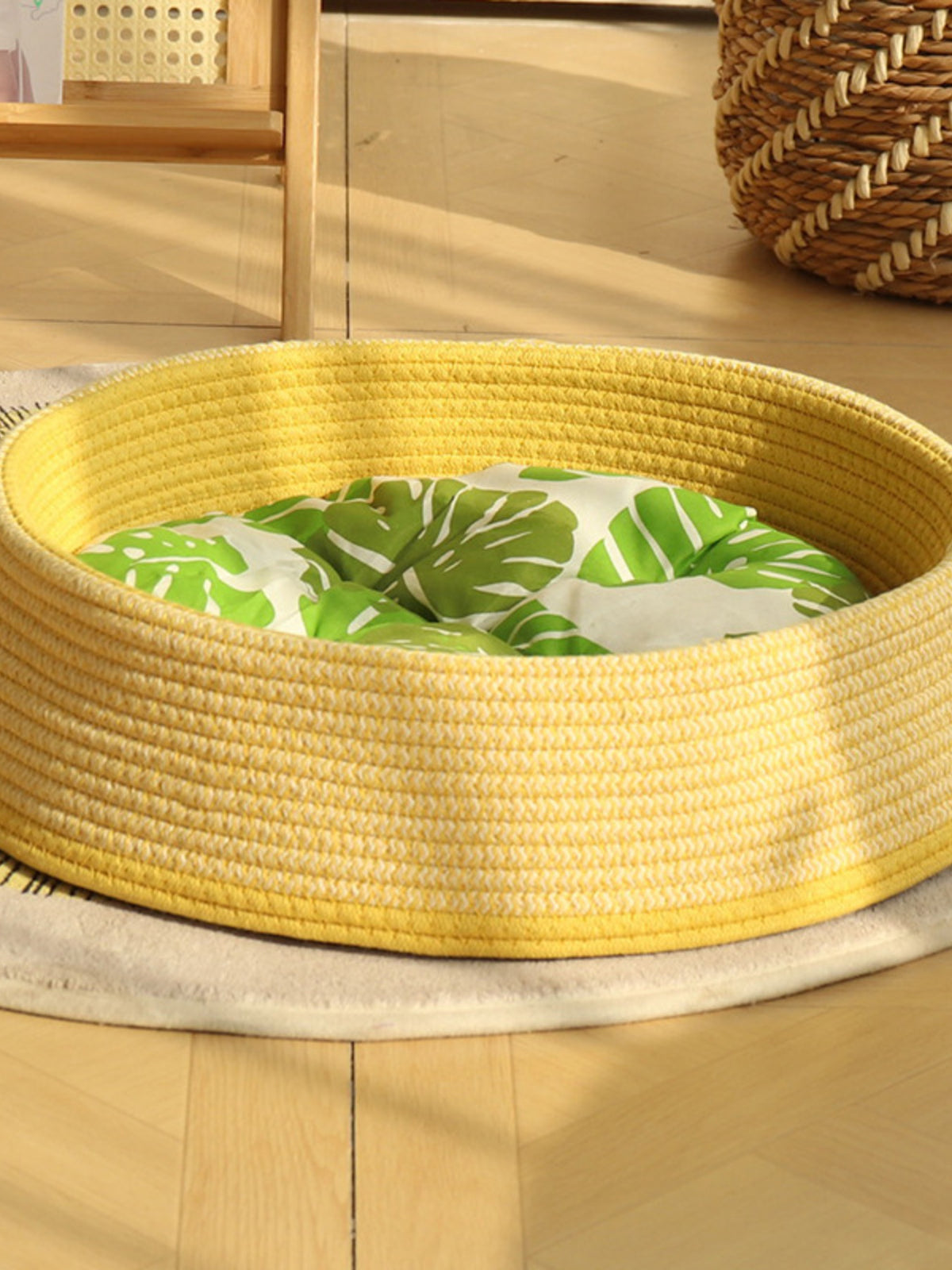 Woven Rattan Pet Nest - Lilixa.store