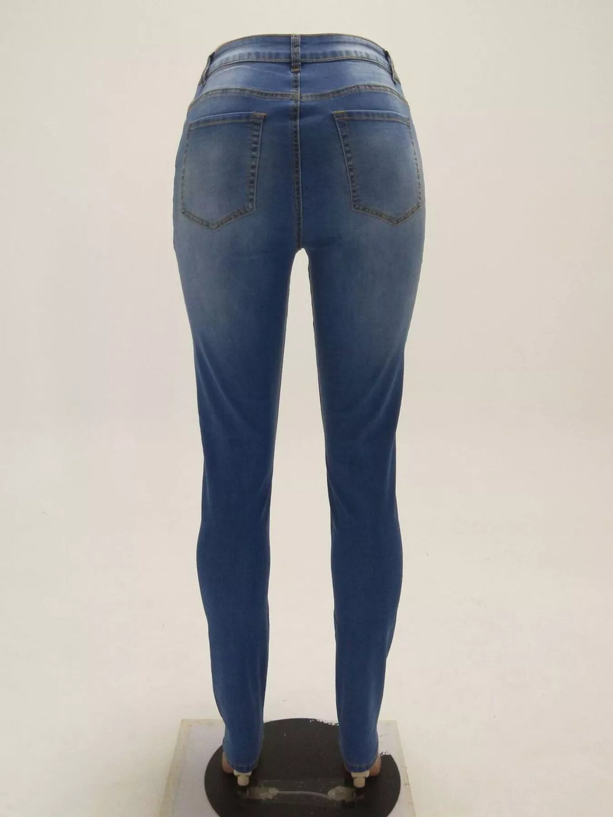 High-Waisted Skinny Jeans