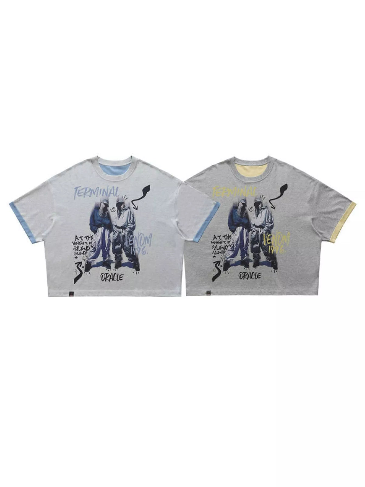 Men's Oversized Graphic Streetwear T-Shirt - Lilixa.store