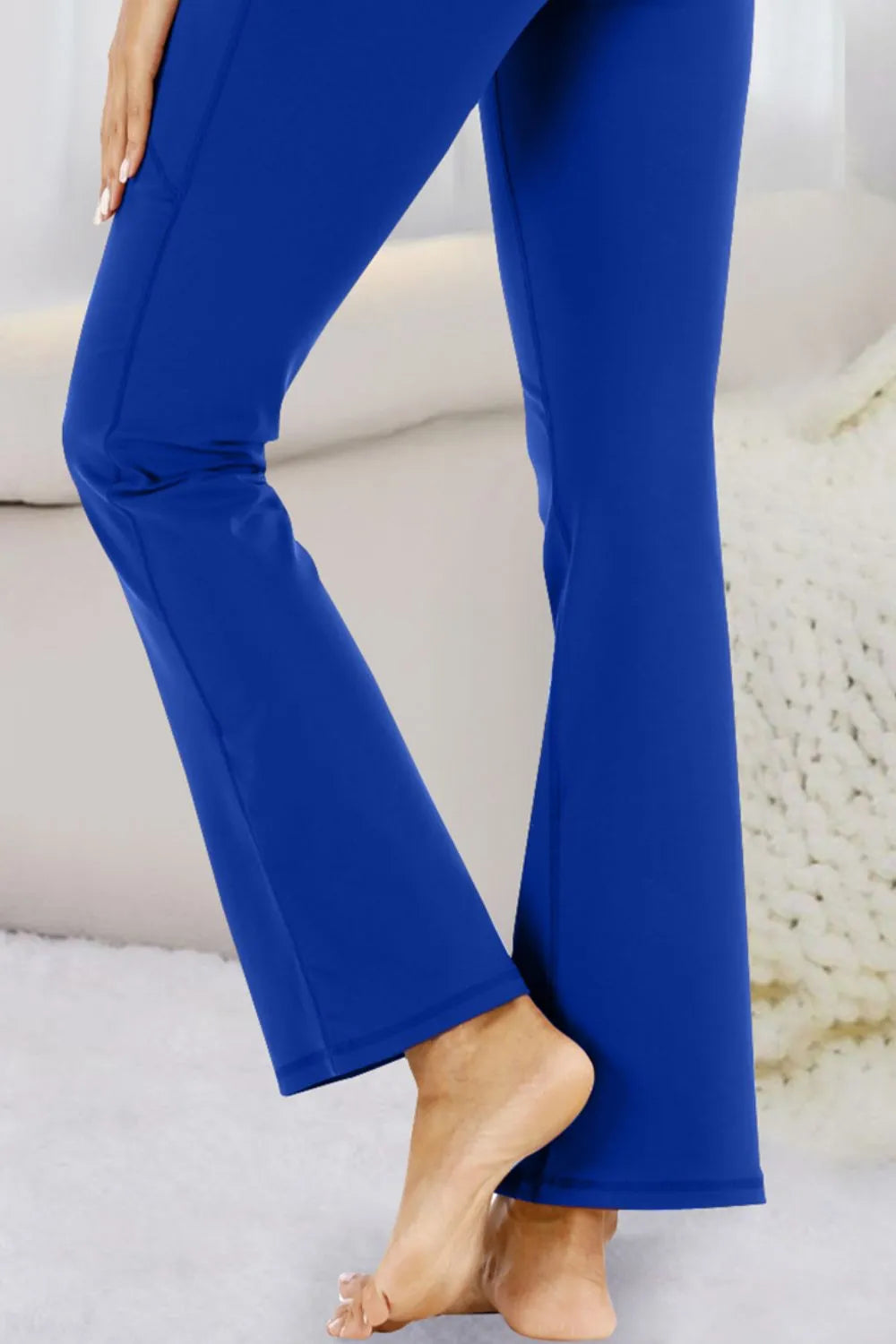 Pocketed High Waist Active Pants - Lilixa.store