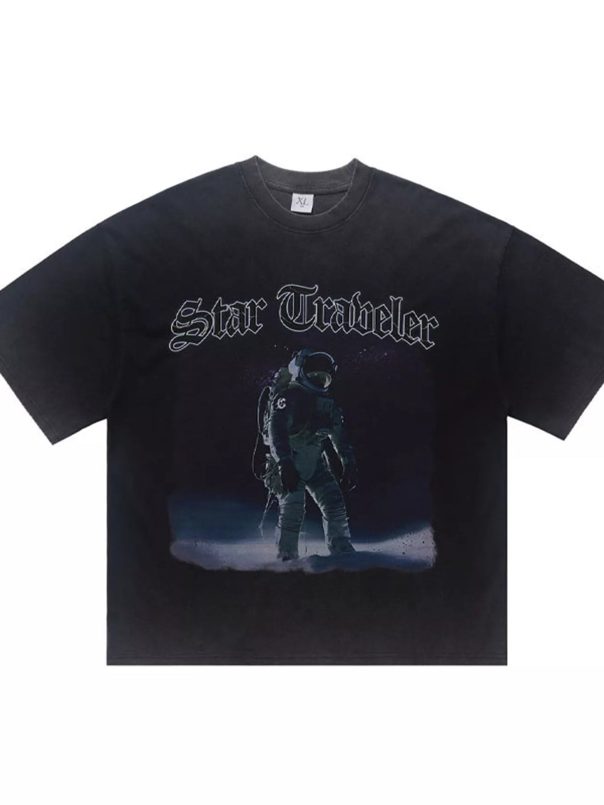 Men's Star Traveler Graphic Oversized T-Shirt, view 2