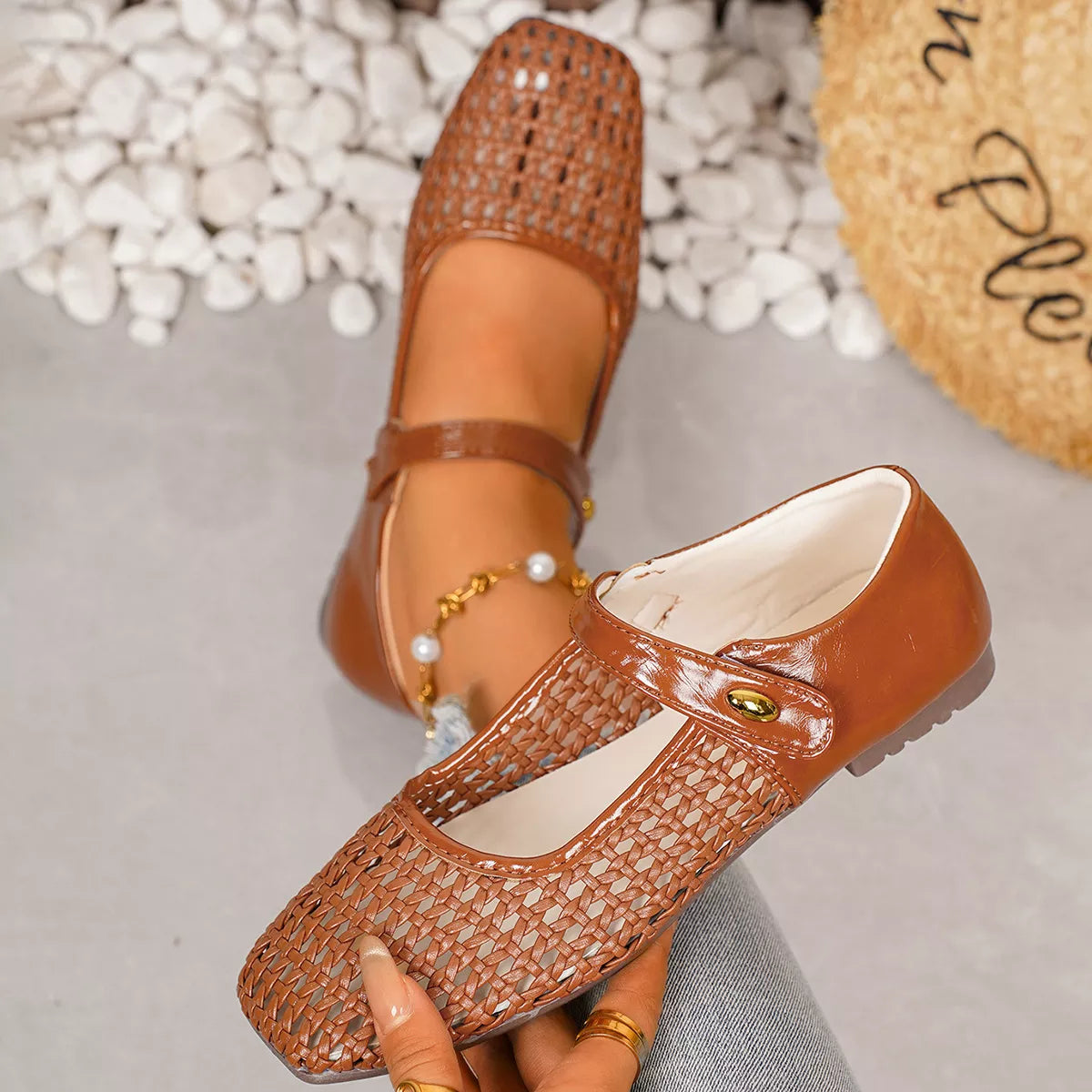 Square Toe Slip-Ons - Lilixa.store