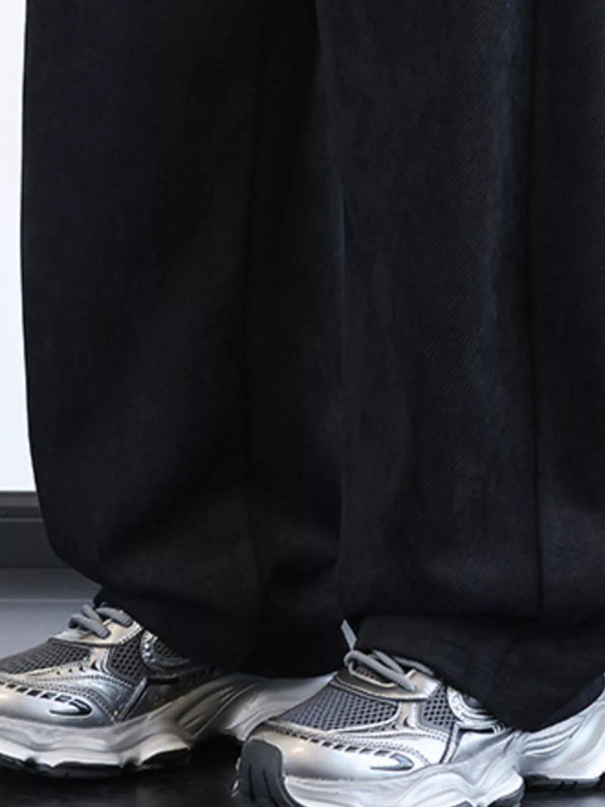 Men's Plus Size Wide-Leg Pants, view 2