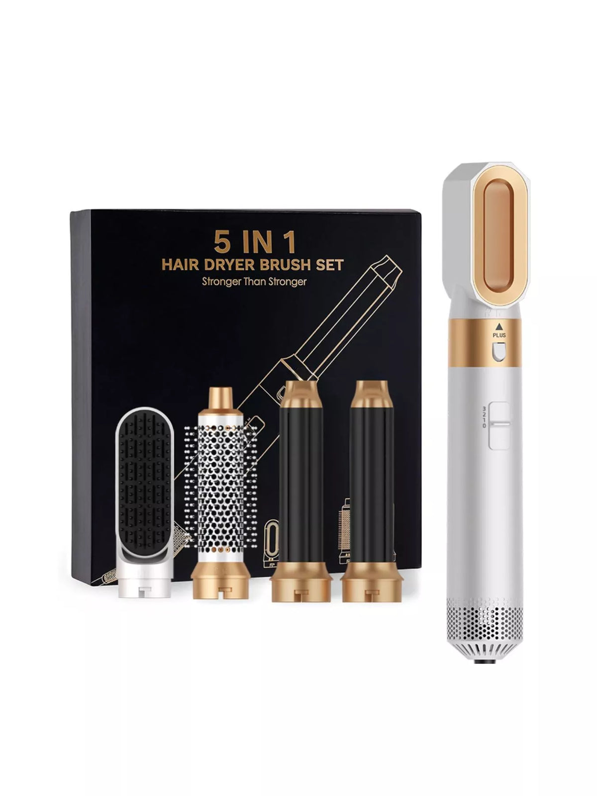 5-in-1 Interchangeable Hot Air Brush - Lilixa.store