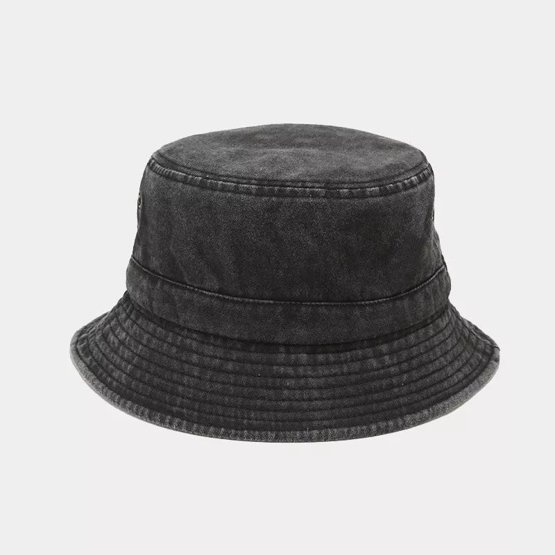 Washed Cotton Bucket Hat - Lilixa.store