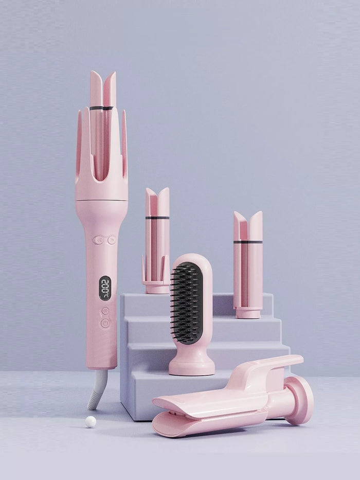 Automatic Rotating Ceramic Hair Curling Iron - Lilixa.store