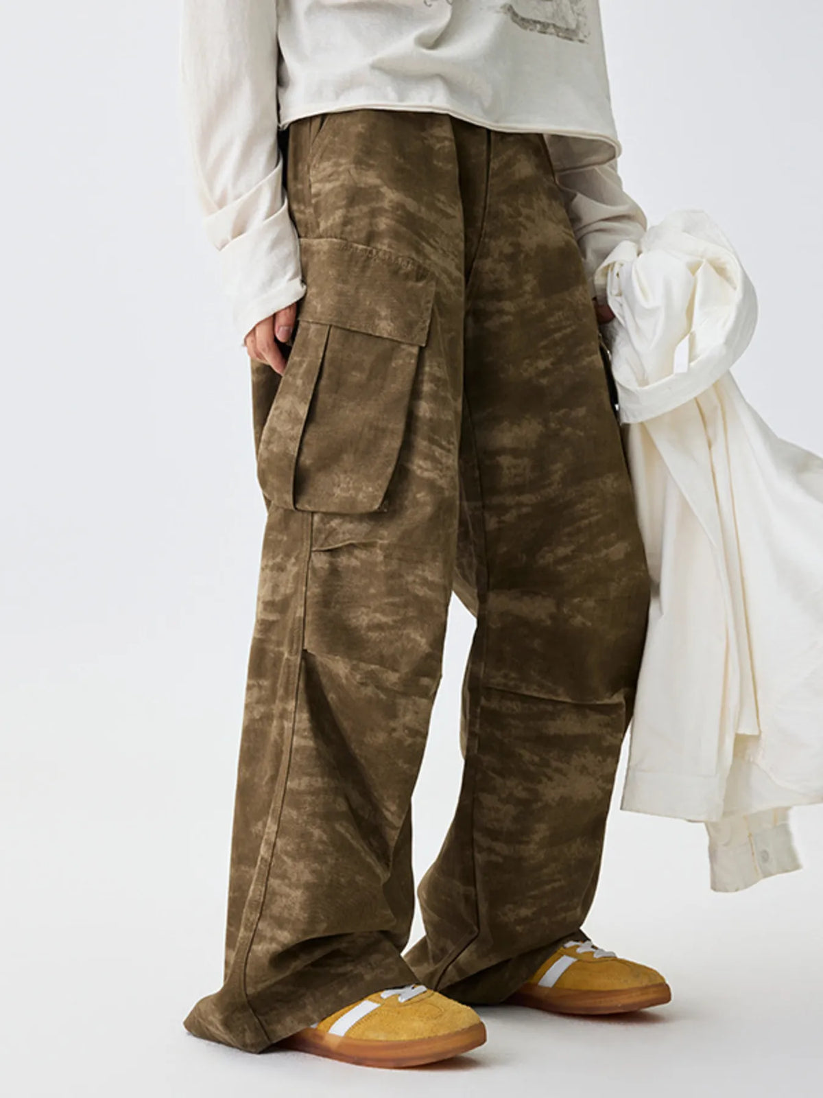Men's Camouflage Cargo Pants, view 2