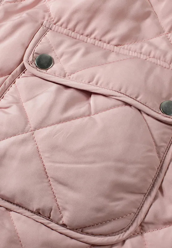 Fuzzy Zip Up Vest Coat with Pockets, view 7