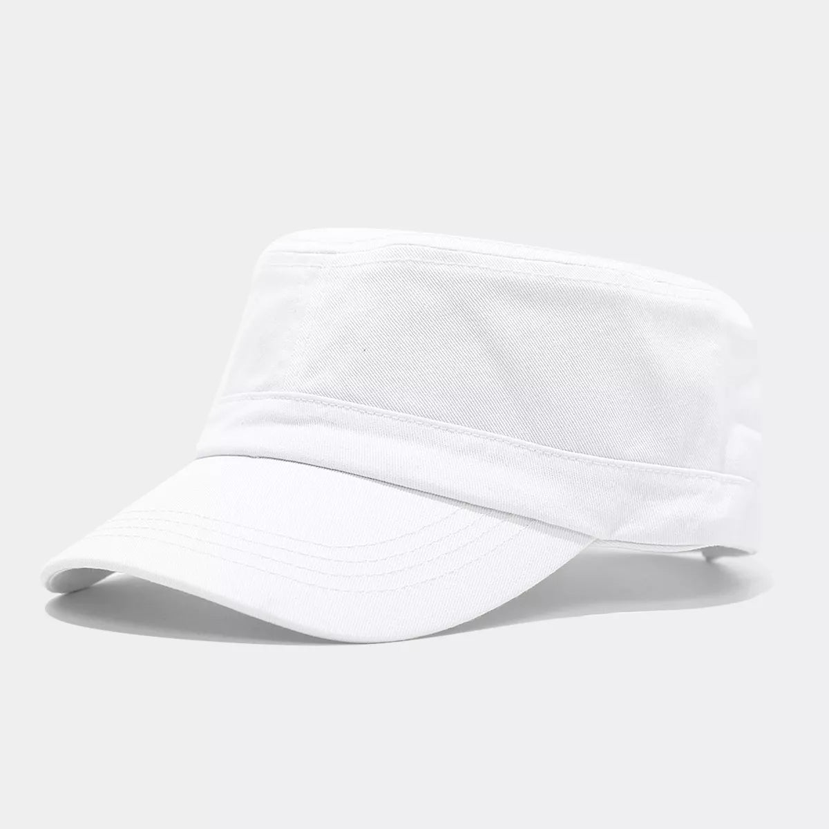Solid Color Military Style Cadet Hat - Lilixa.store