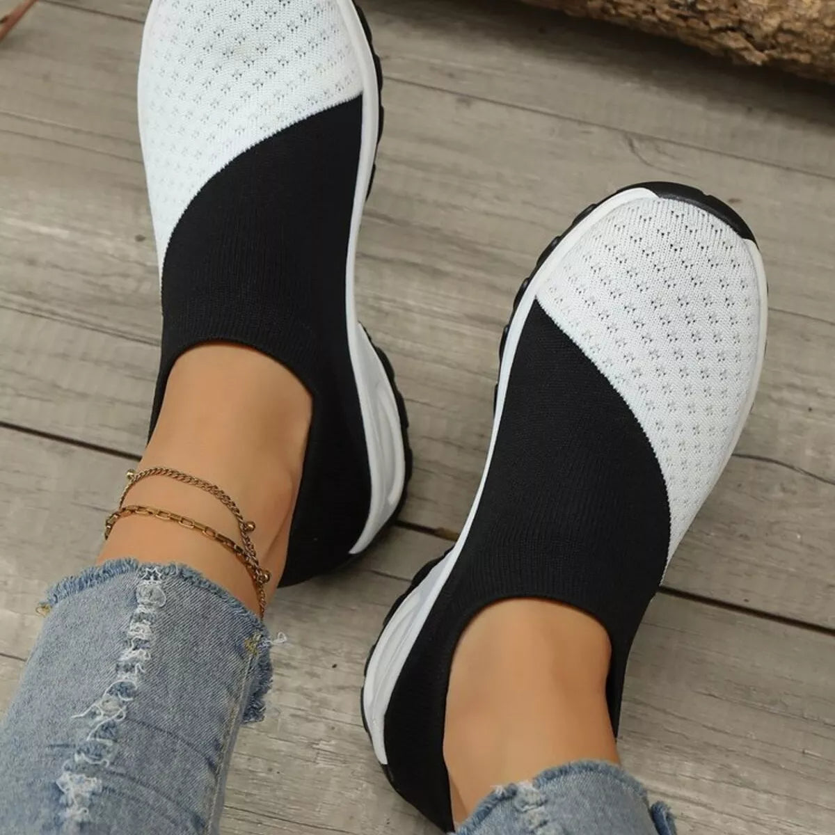 Color Block Mesh Athletic - Lilixa.store