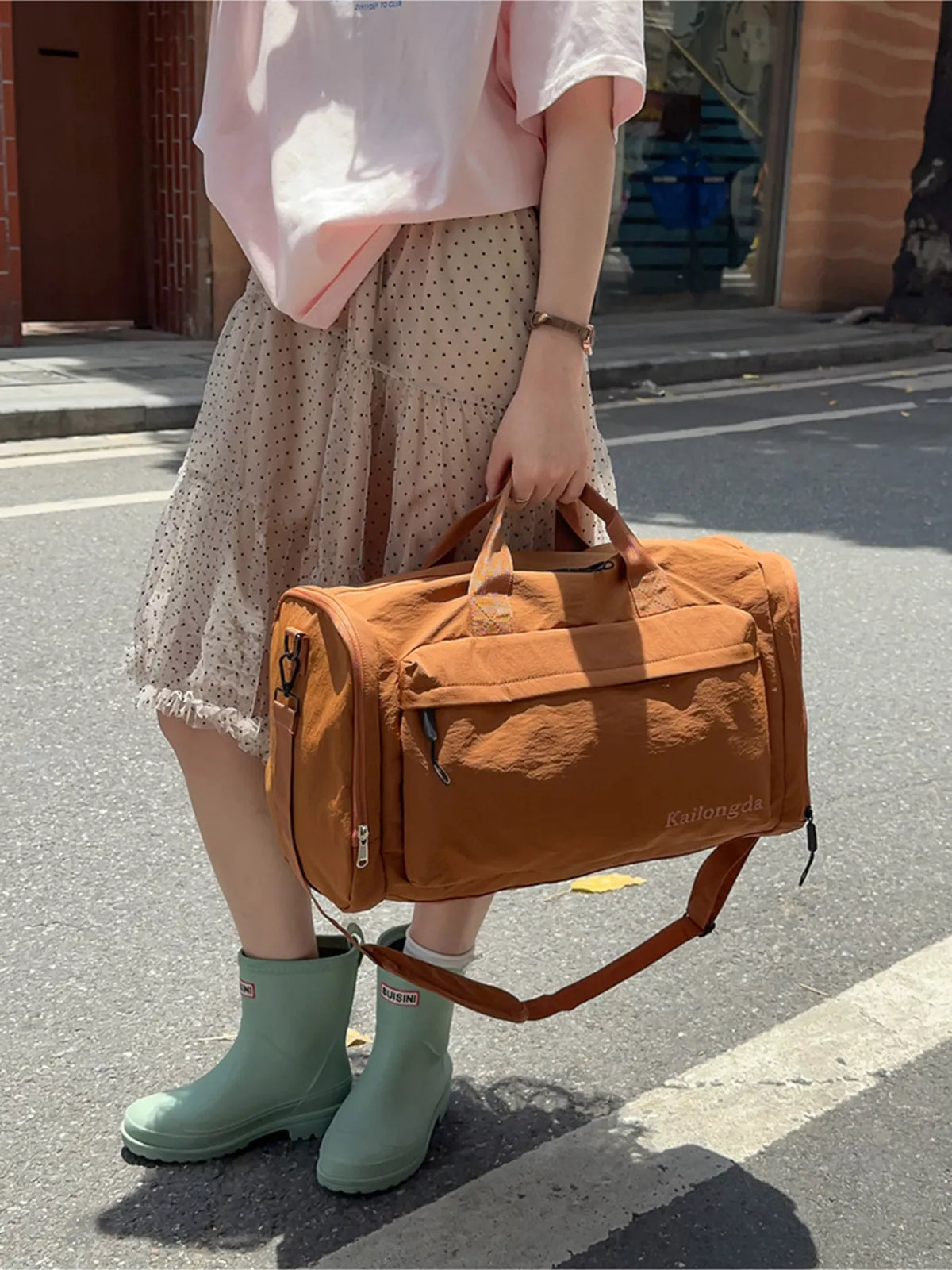 Oxford Cloth Duffel Bag - Lilixa.store