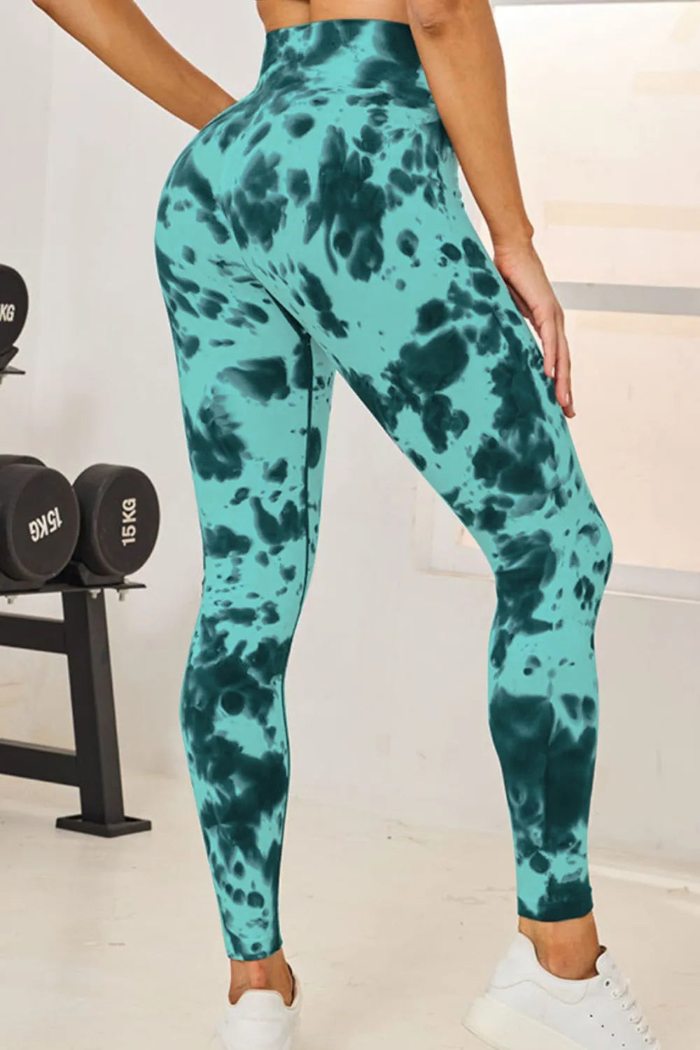 Tie-Dye High Waist Active Leggings - Lilixa.store