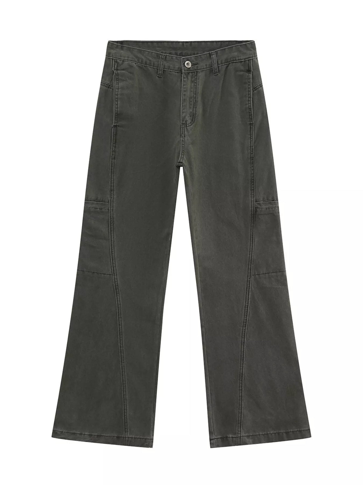 Men's Vintage Washed Loose Fit Straight-Leg Pants