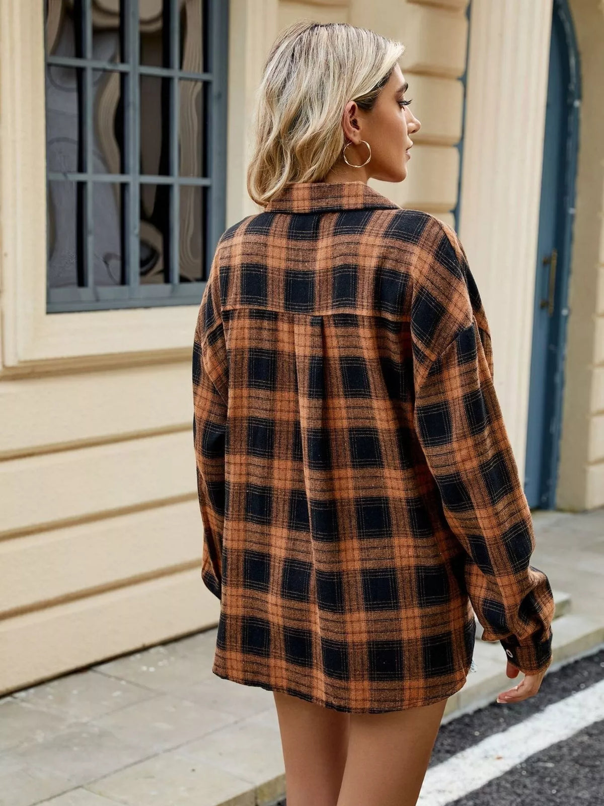 Plaid Button Up Shirt, view 24