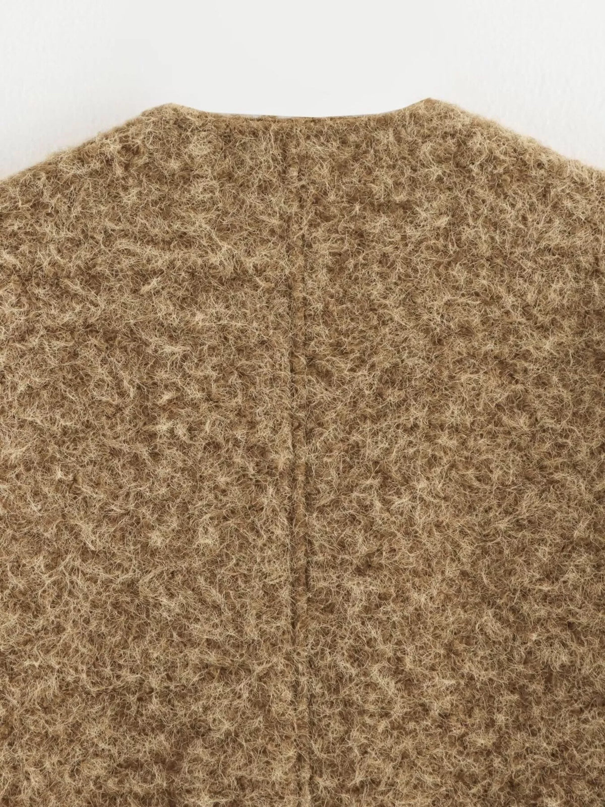 Textured Knit Tie-Front Outerwear - Lilixa.store