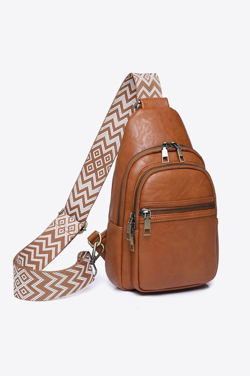 Adored It's Your Time PU Leather Sling Bag - Lilixa.store