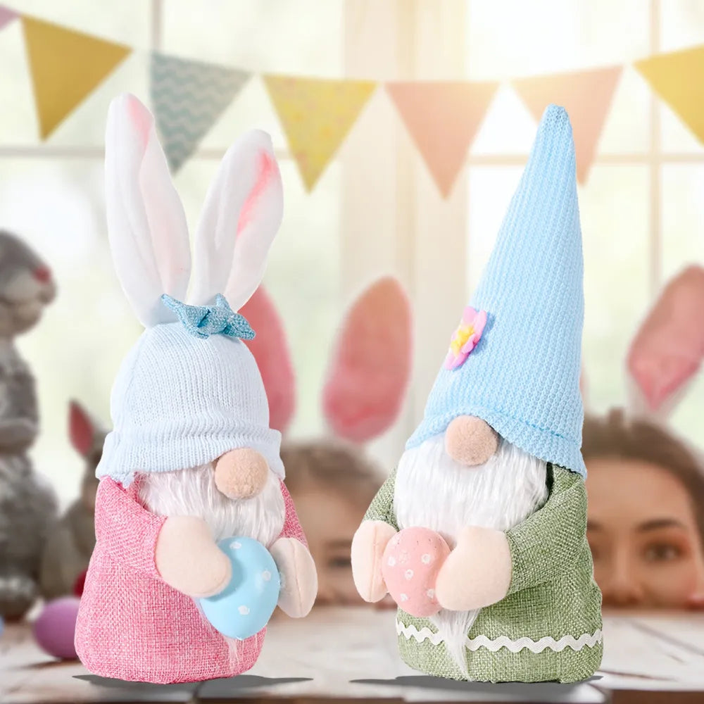 Easter Knitted Hat Faceless Doll - Lilixa.store