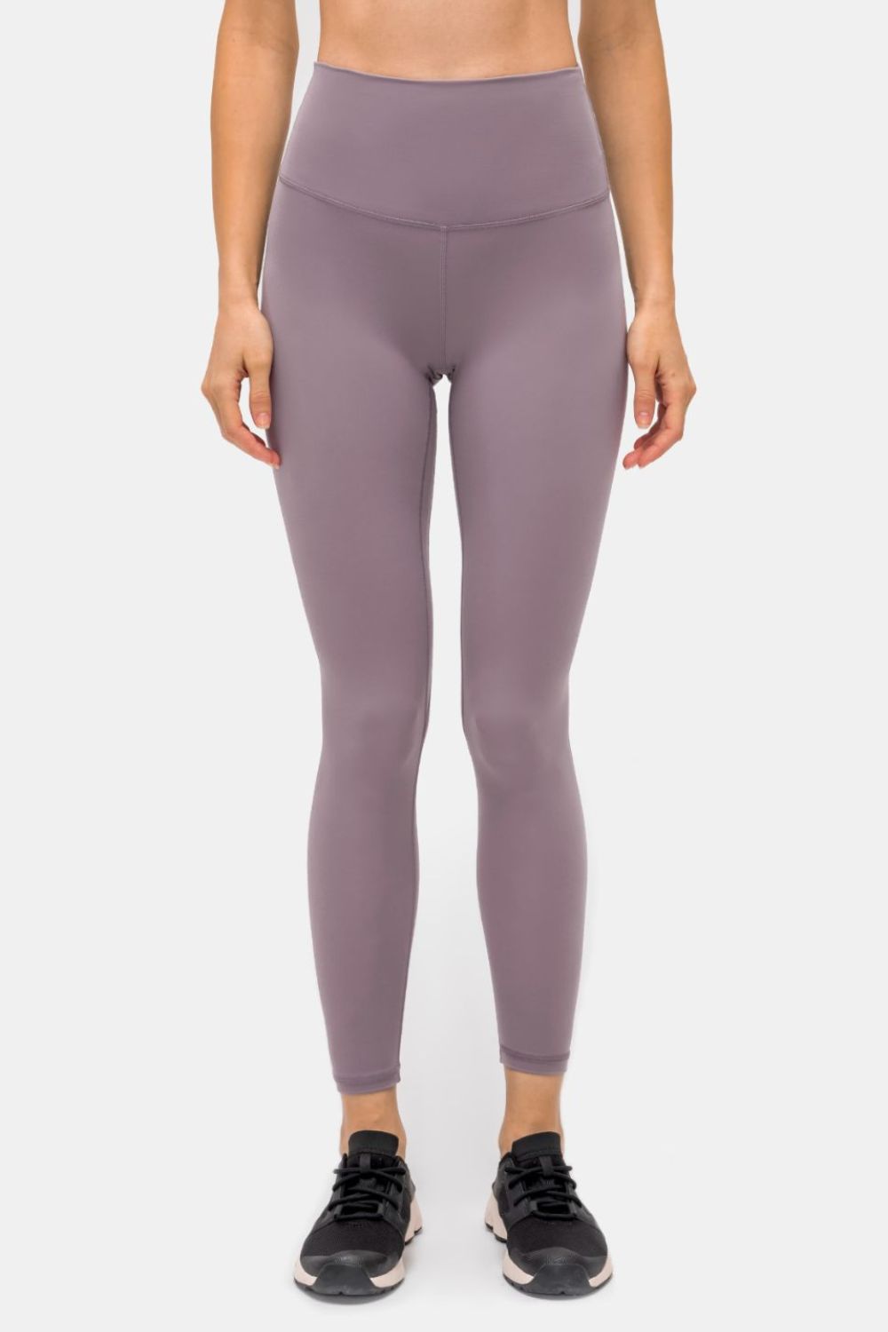 Millennia Invisible Pocket Sports Leggings in Pink Purple