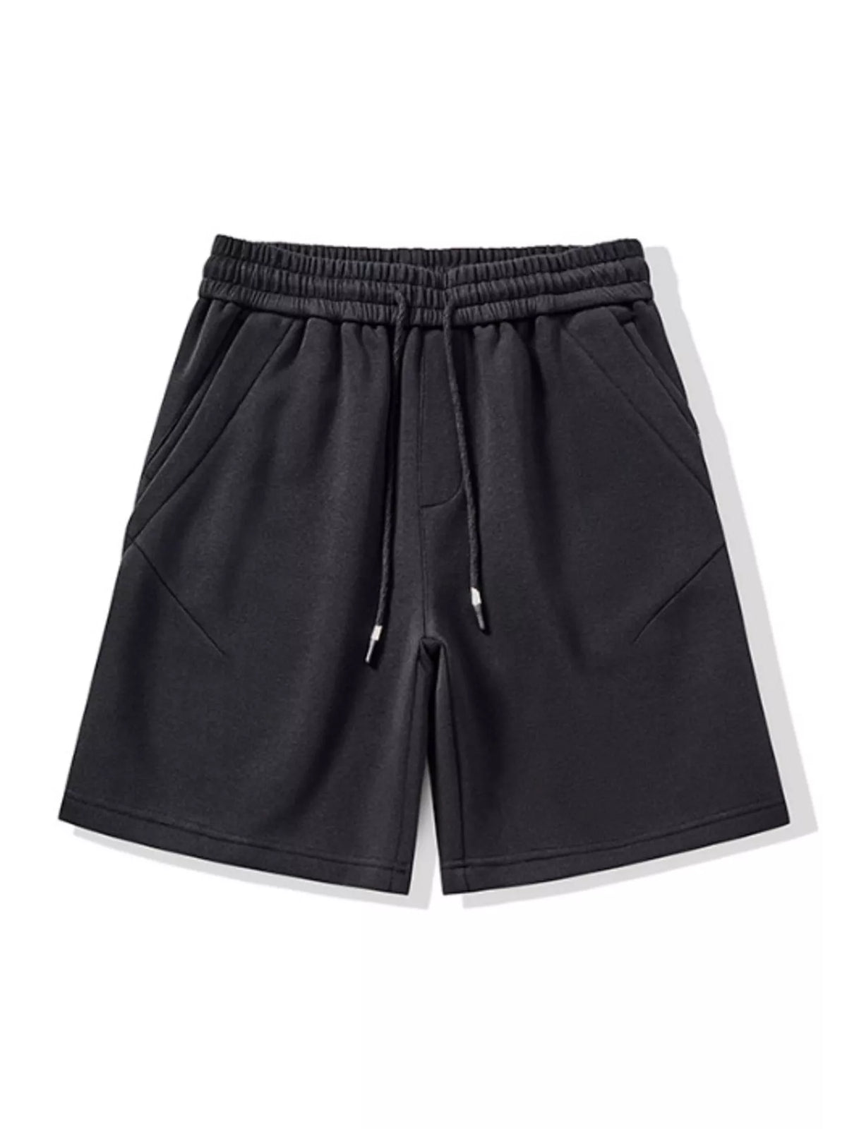 Men's Plus Size Drawstring Casual Shorts, view 4
