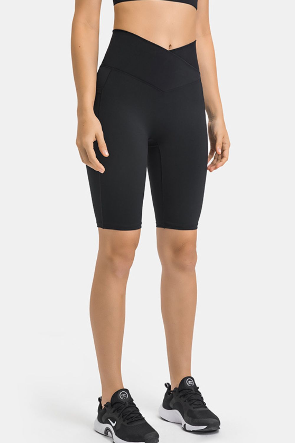 Millennia High Waist Biker Shorts with Pockets - Lilixa.store