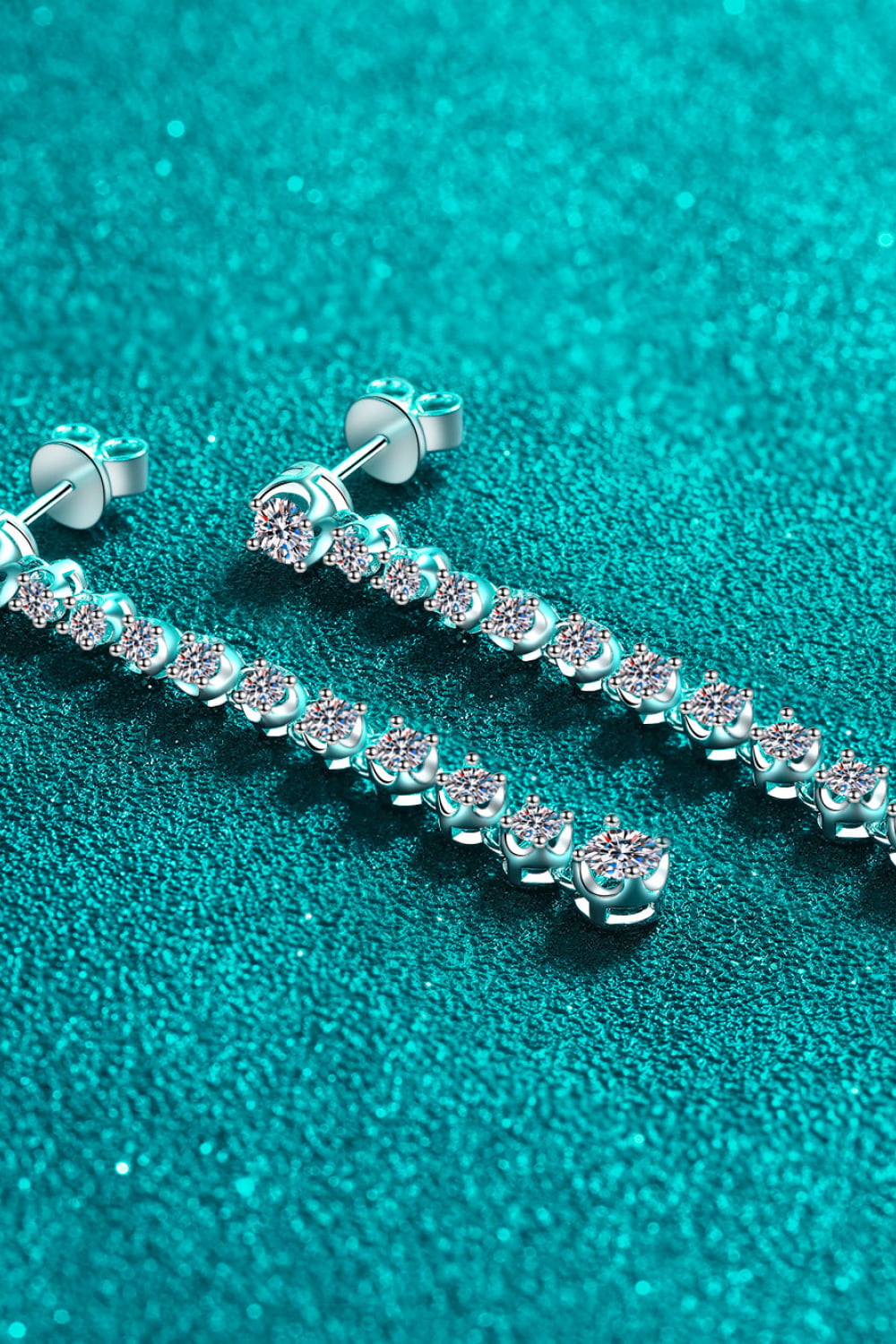 Adored 1.18 Carat Moissanite Long Earrings - Lilixa.store