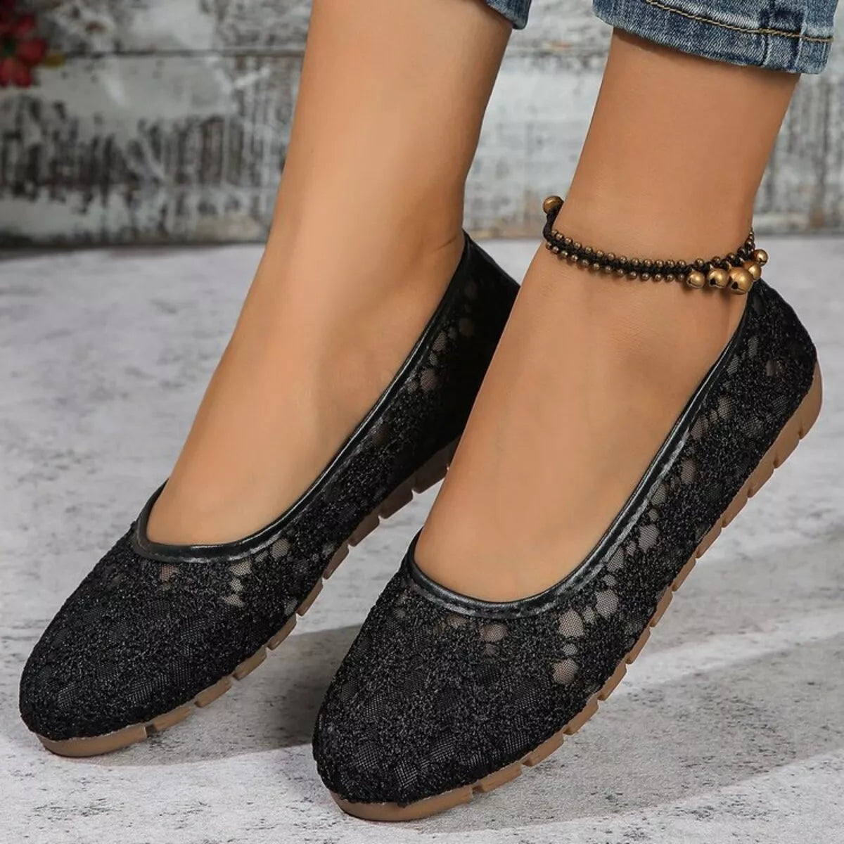 Round Toe Slip-Ons - Lilixa.store